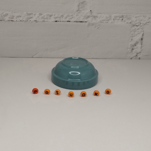  Соусник круглий блакитний Stackable 40 мл 6 см One Chef