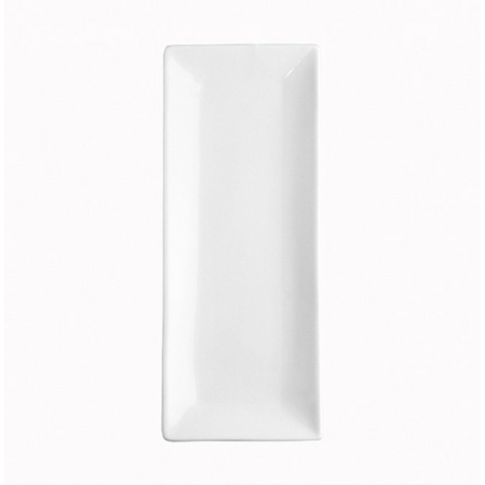  Блюдо прямокутне біле Eco w 36x14 см China