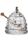  Медівниця з ложкою вулик Boxes honey 14 см Crystal Bohemia 53312/69710/118