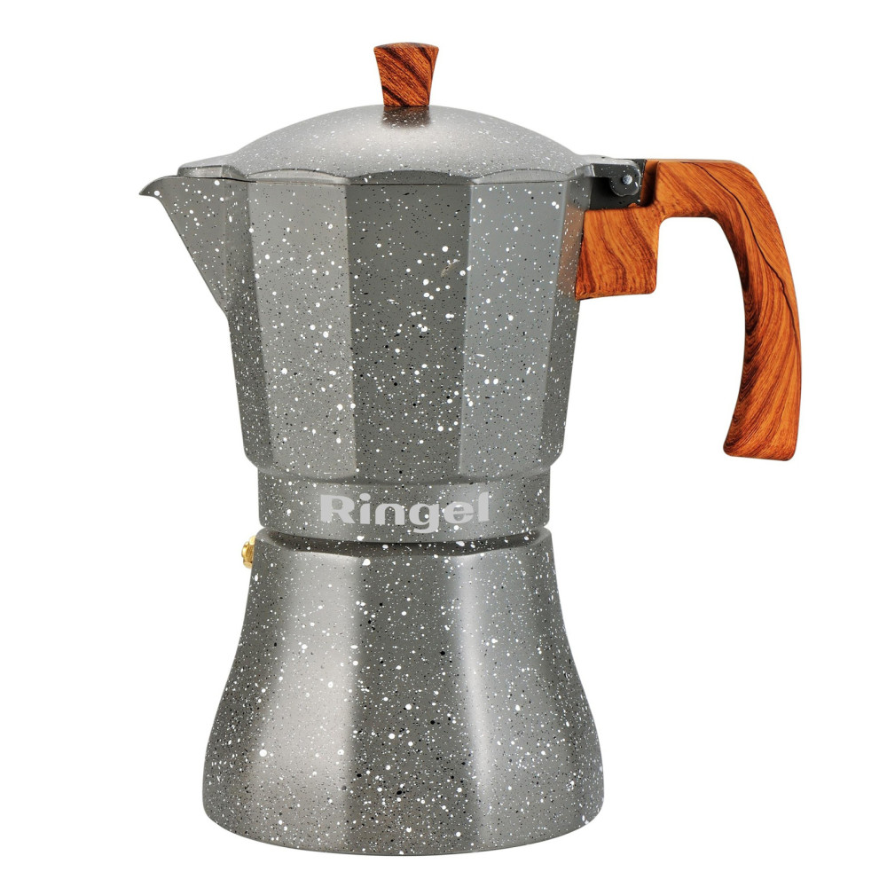  Кавоварка гейзерна Grey line 3 порції Ringel RG-12104-3