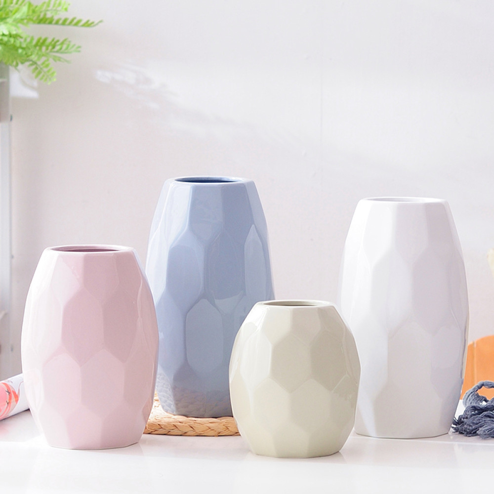  Ваза для квітів глянцеве глазурування Breeze 20 см Viva 6884527