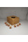  Серветниця диспенсер Bamboo 12x12x8 см China bamb