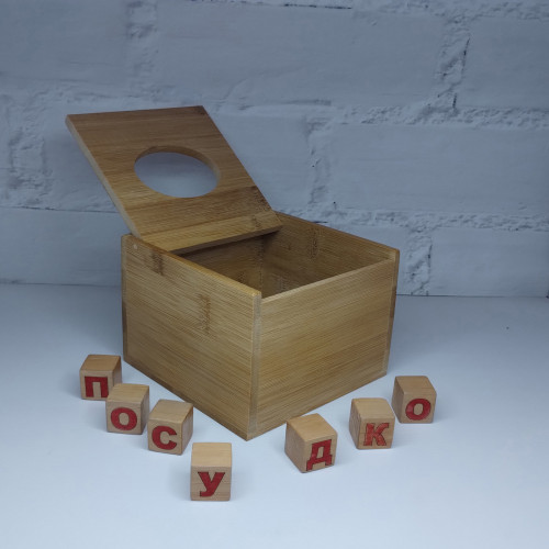  Серветниця диспенсер Bamboo 12x12x8 см China bamb