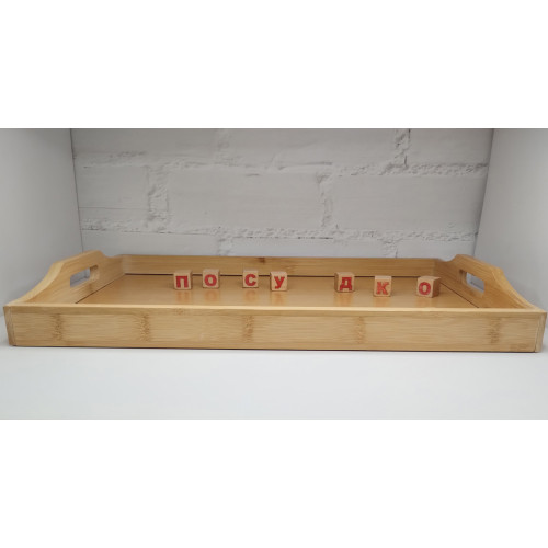  Піднос прямокутний Bamboo 43x30 см China bamb