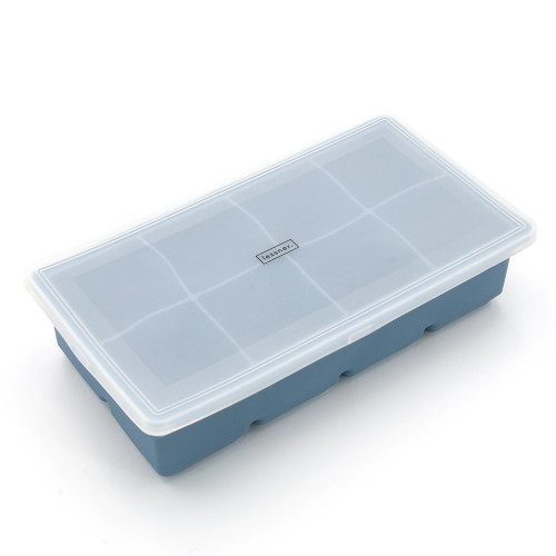 Форма для льоду з кришкою 8 відділень Sky blue 8x105 мл 21x11x5 см Lessner 10311