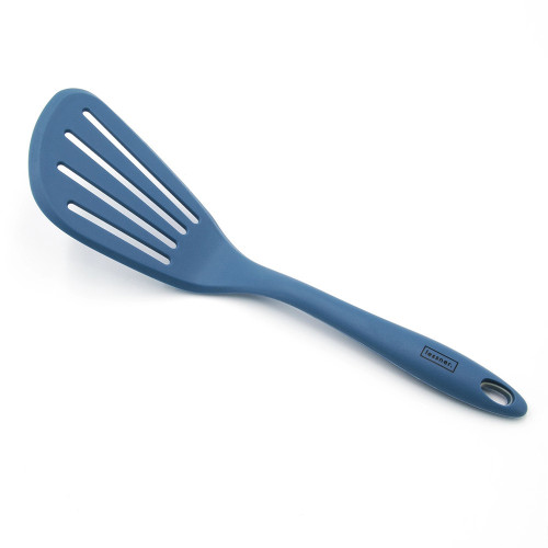  Лопатка для смаження велика з перфорацією вигнута Sky blue 32 см Lessner 10306