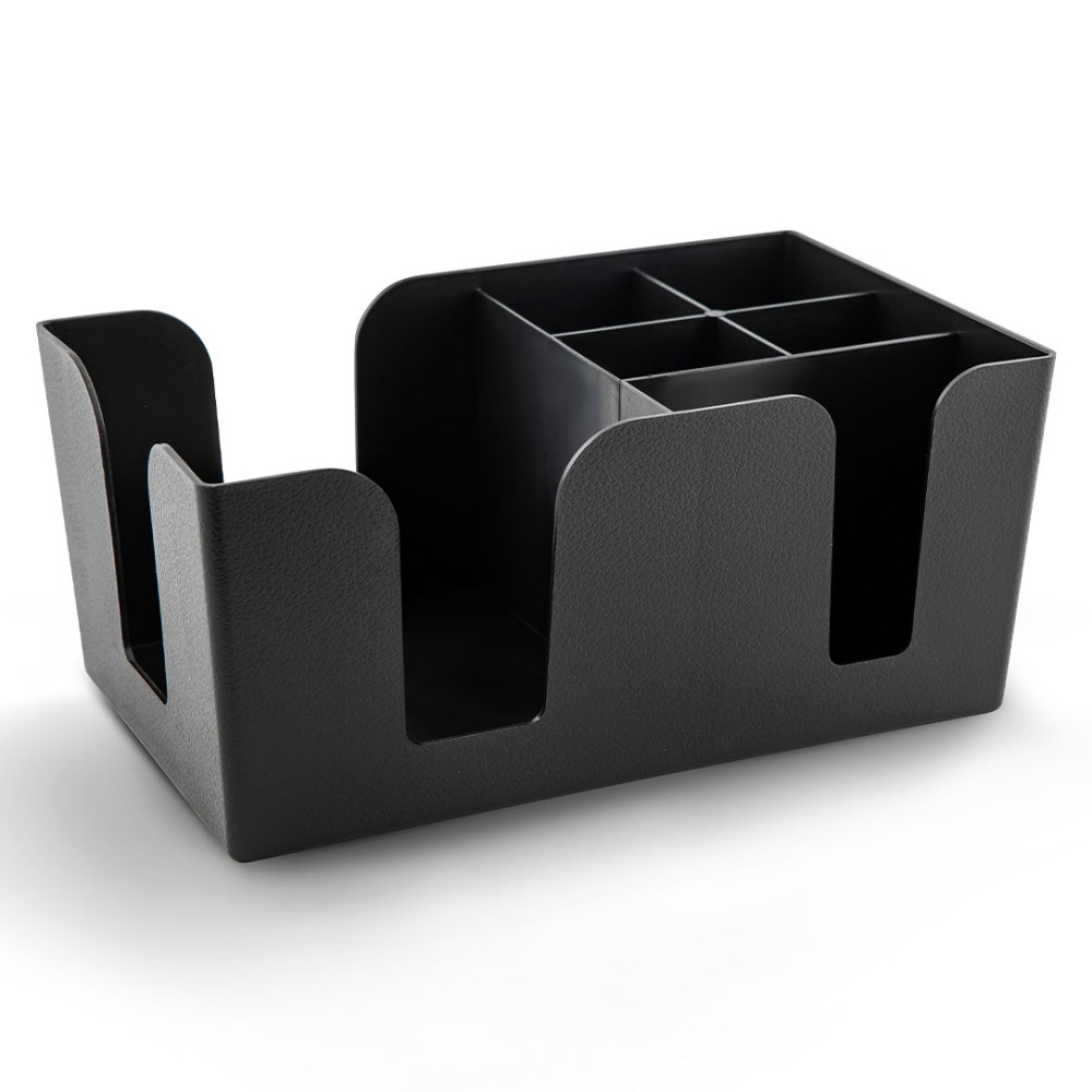  Організатор барний на 6 відділень чорний Organizer 24x14x11 см FoREST 641000