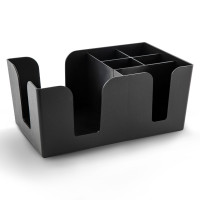  Організатор барний на 6 відділень чорний Organizer 24x14x11 см FoREST 641000