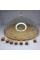  Дошка для сервіровки кругла з ковпаком Bamboo 35x18 см China bamb