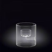  Подсвечник на одну свечу цилиндр Thermo 9x9 см Wilmax WL-888904 / A