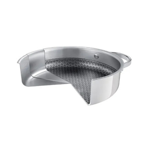  Сковорідка з двома ручками з кришкою Steel craft 3 л 28 см Tescoma 780568