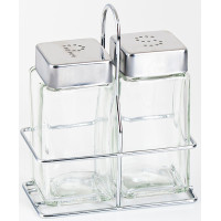  Набор для специй с подставкой 2 предмета Serving 13x10x5 см Viva 9907B/3