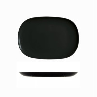  Блюдо прямокутне чорне Diwali black 34x24 см Luminarc, France
