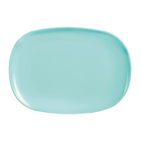  Блюдо прямоугольное салатовое Diwali light turquoise 34x24 см Luminarc, France