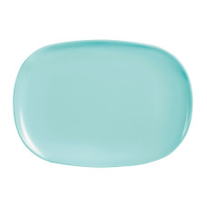  Блюдо прямокутне салатове Diwali light turquoise 34x24 см Luminarc, France