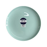  Блюдо круглое без поля салатовое Diwali light turquoise 32 см Luminarc, France