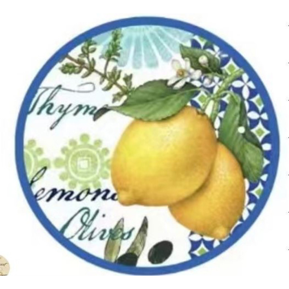  Підставка під гарячий посуд кругла Lemon 16 см Limited edition B160066