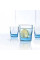  Склянка низька блакитна Sterling ice blue 300 мл Luminarc
