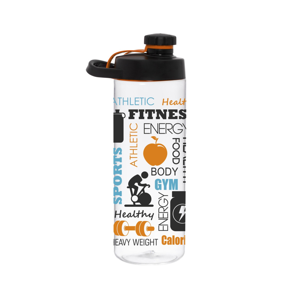  Пляшка з кришкою спортивна Gym twist 750 мл Herevin 161566-013
