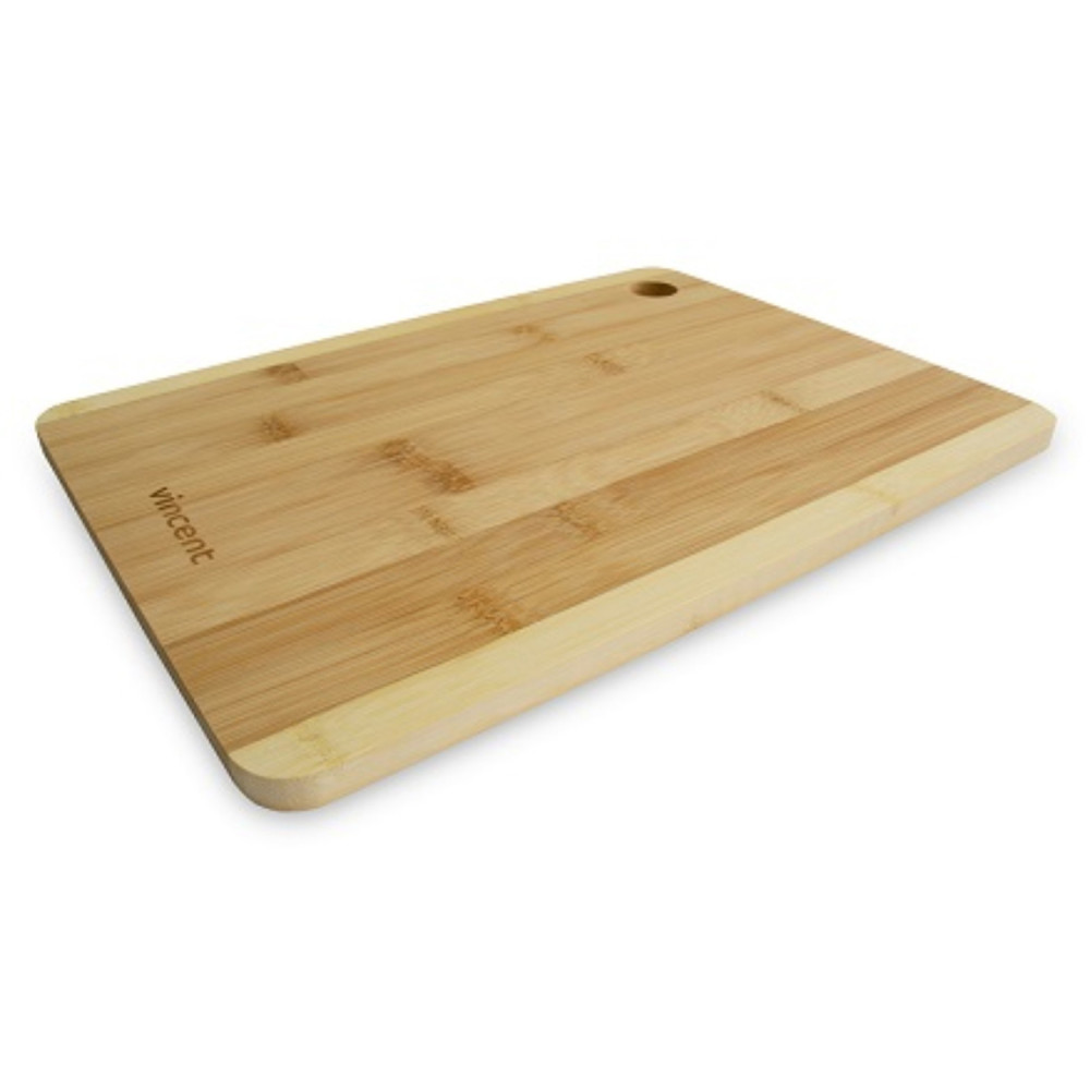  Дошка розробна з отвором прямокутна Bamboo 28x19x1 см Vincent VC-2102-28