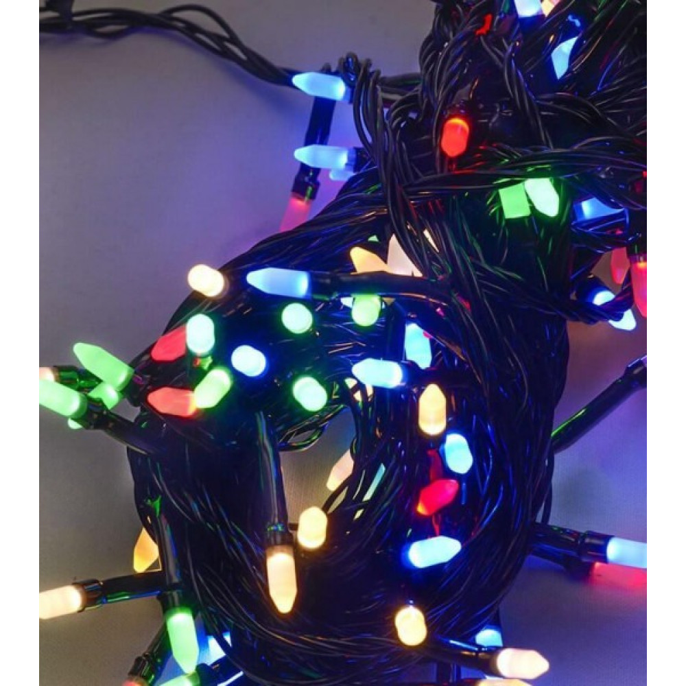  Гірлянда 89 LED рис з чорним проводом кольорова Мережева світлодіодна China