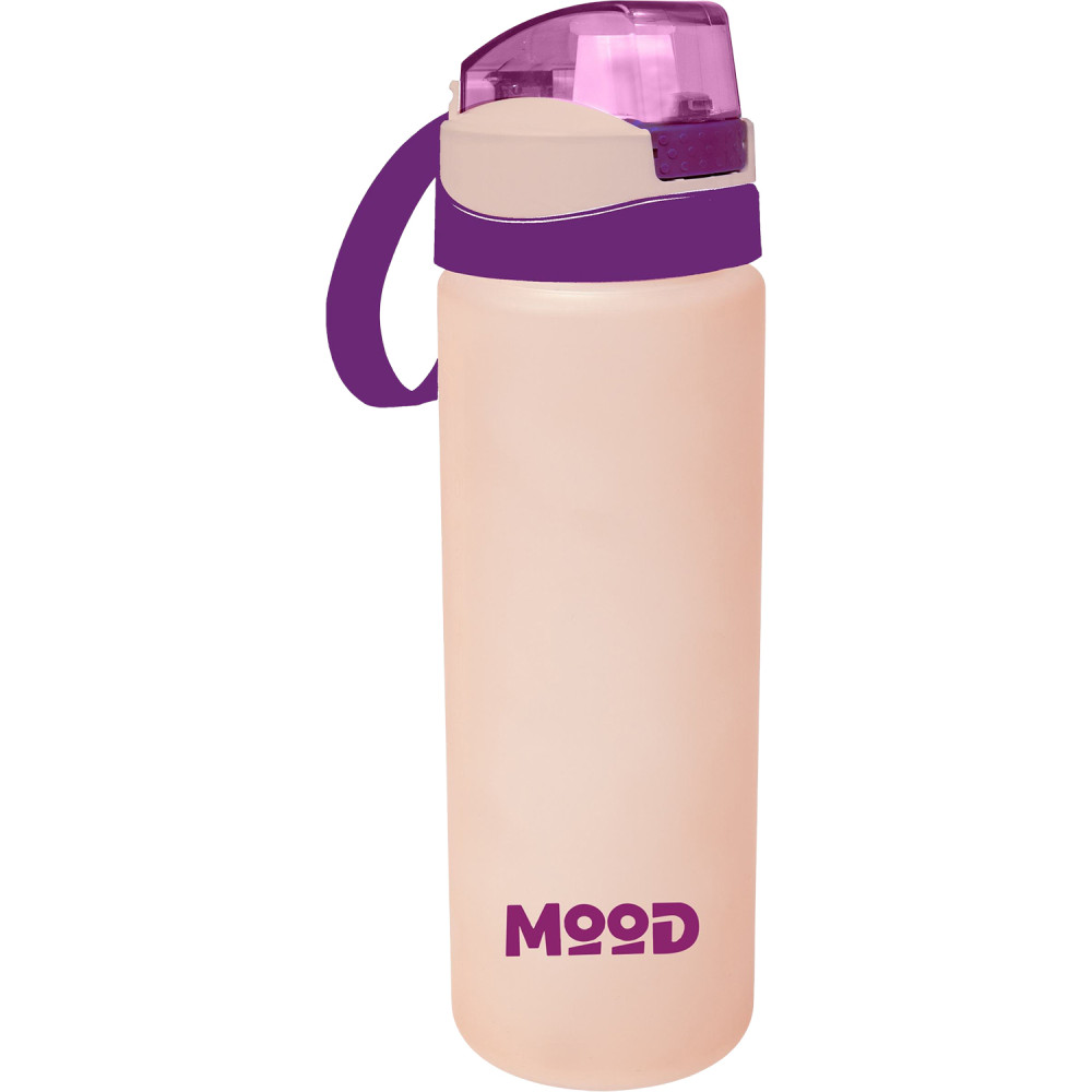  Пляшка з кришкою та ручкою спортивна Pink Mood 750 мл Herevin 161670-088