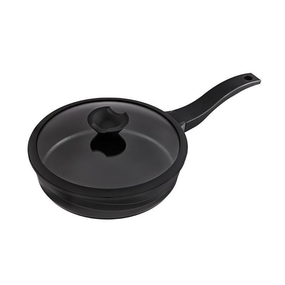  Сковорідка глибока з кришкою Black pro new 26 см Lessner 88374-26