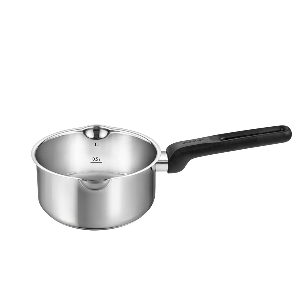  Ківшик з пластиковою ручкою без кришки з носиками Brava 1,5 л 16x8 см Tescoma 730946