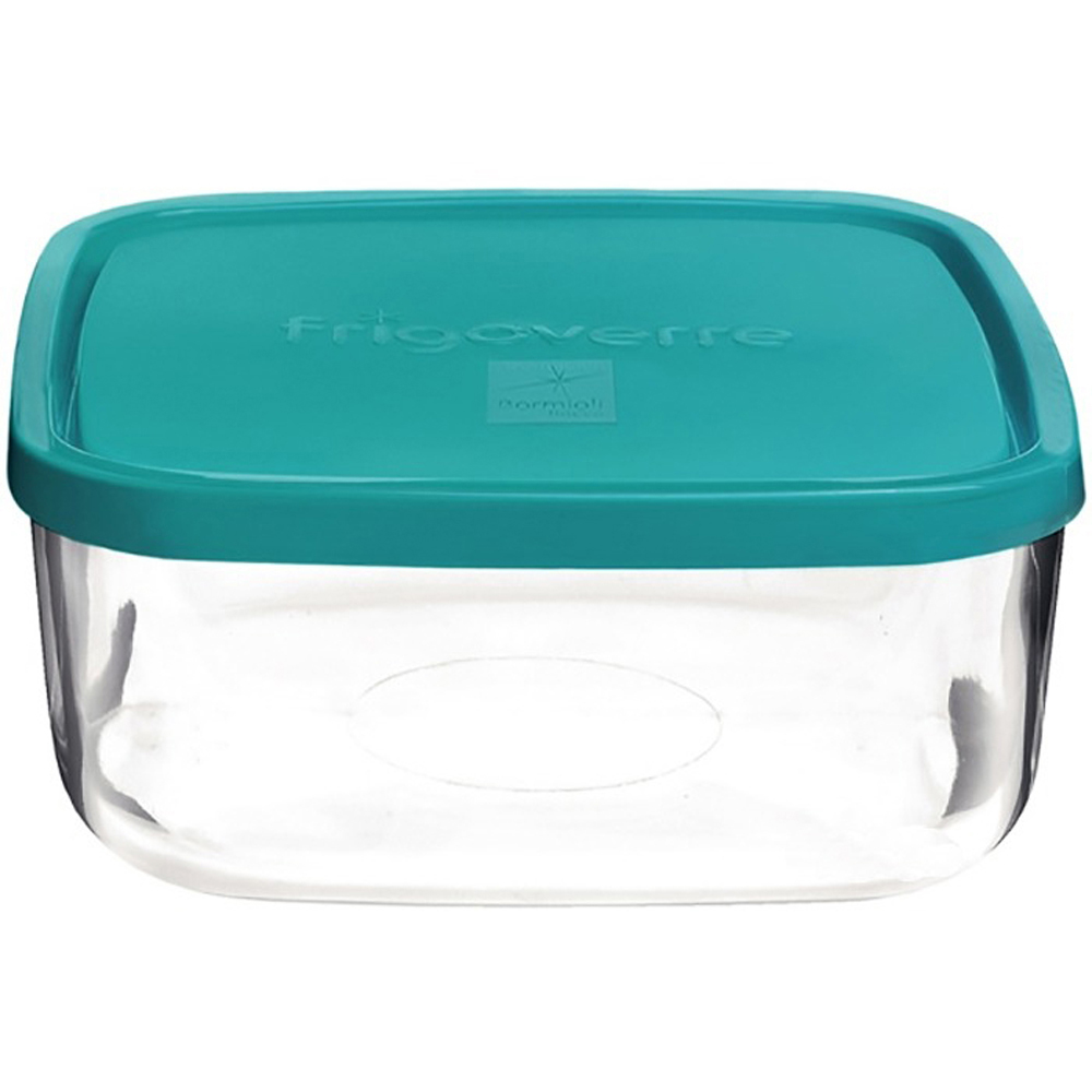  Контейнер для зберігання квадратний з кришкою Frigoverre classic 1,6 л 19x19x8 см Bormioli Rocco 388820