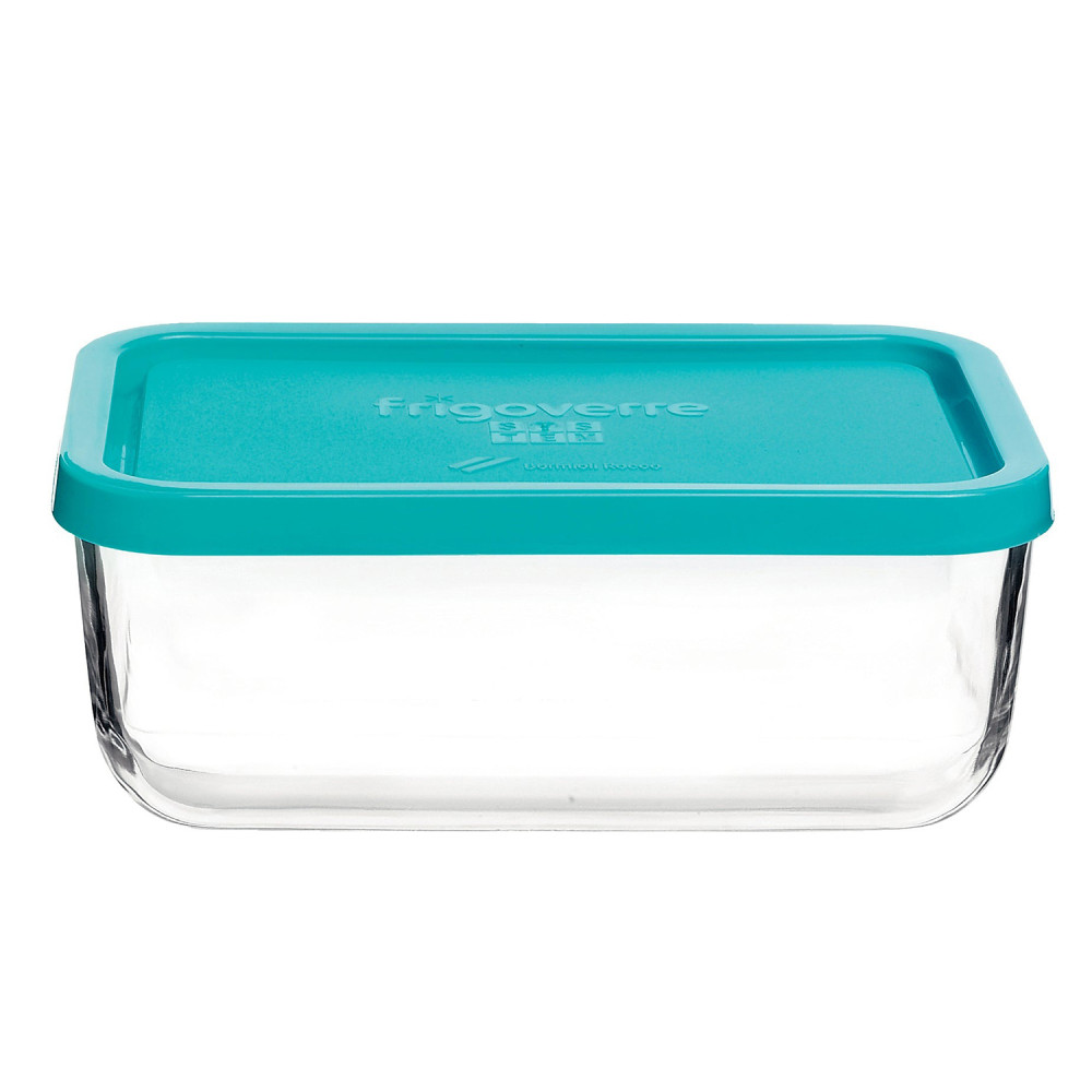  Контейнер для зберігання прямокутний з кришкою Frigoverre classic 1,1 л 21x13x8 см Bormioli Rocco 335160