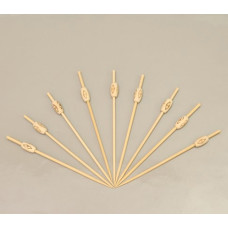  Шпажка для канапок карибо бежева Bamboo 12 см Eco 33224