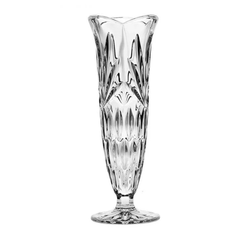  Ваза для квітів з ніжкою Padebrady 21 см Crystal Bohemia 89700/54100/210