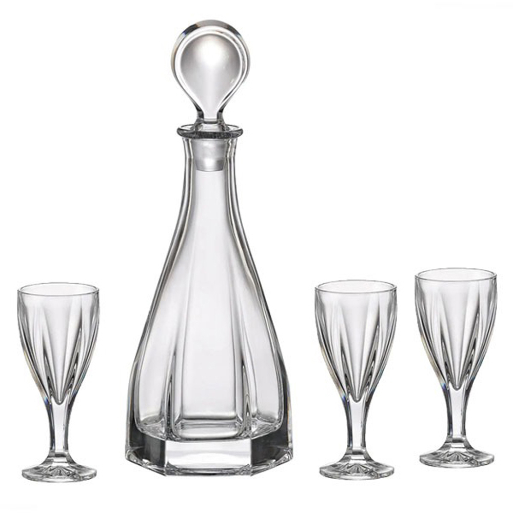  Набір для горілки, лікеру Victoria Crystal Bohemia 99999/58805/710
