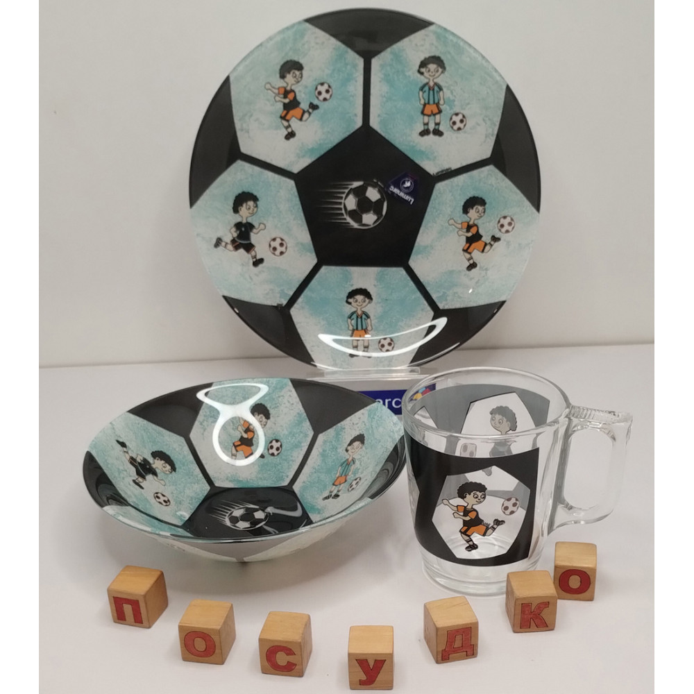  Набір посуду дитячого у картоні Little kickers Luminarc, UAE